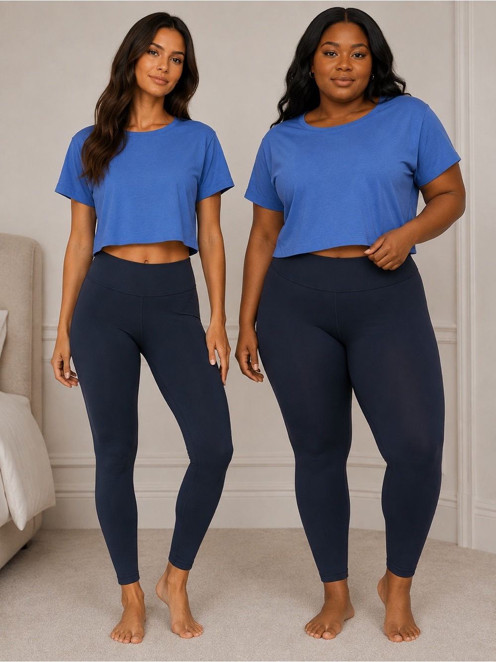 Old Navy High-Waist Leggings in Navy